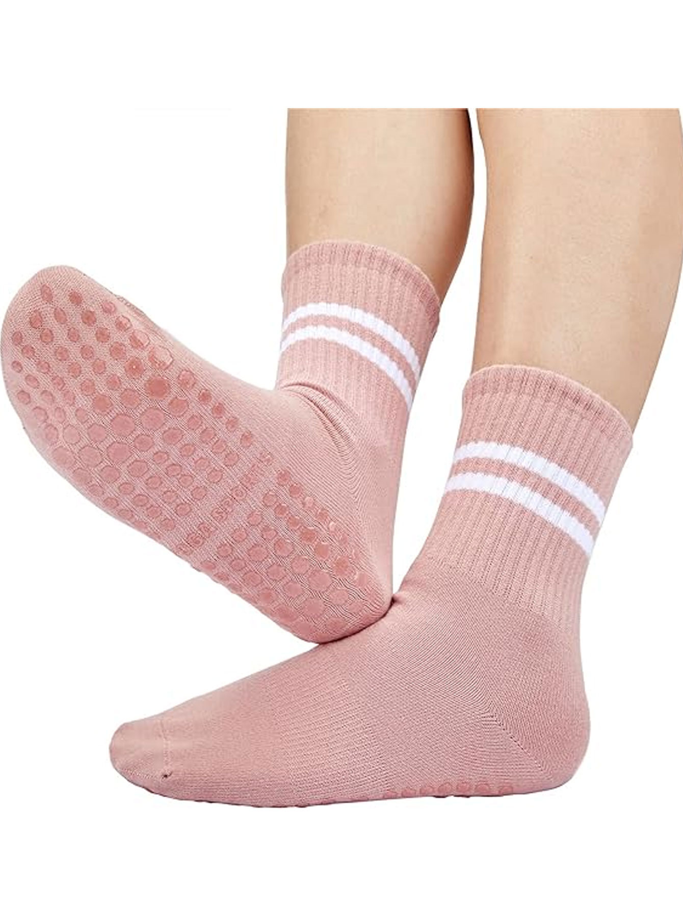 3 Pairs of Yoga Socks, Non-Sli - Medias Para Pilates Y Yoga recension och pris