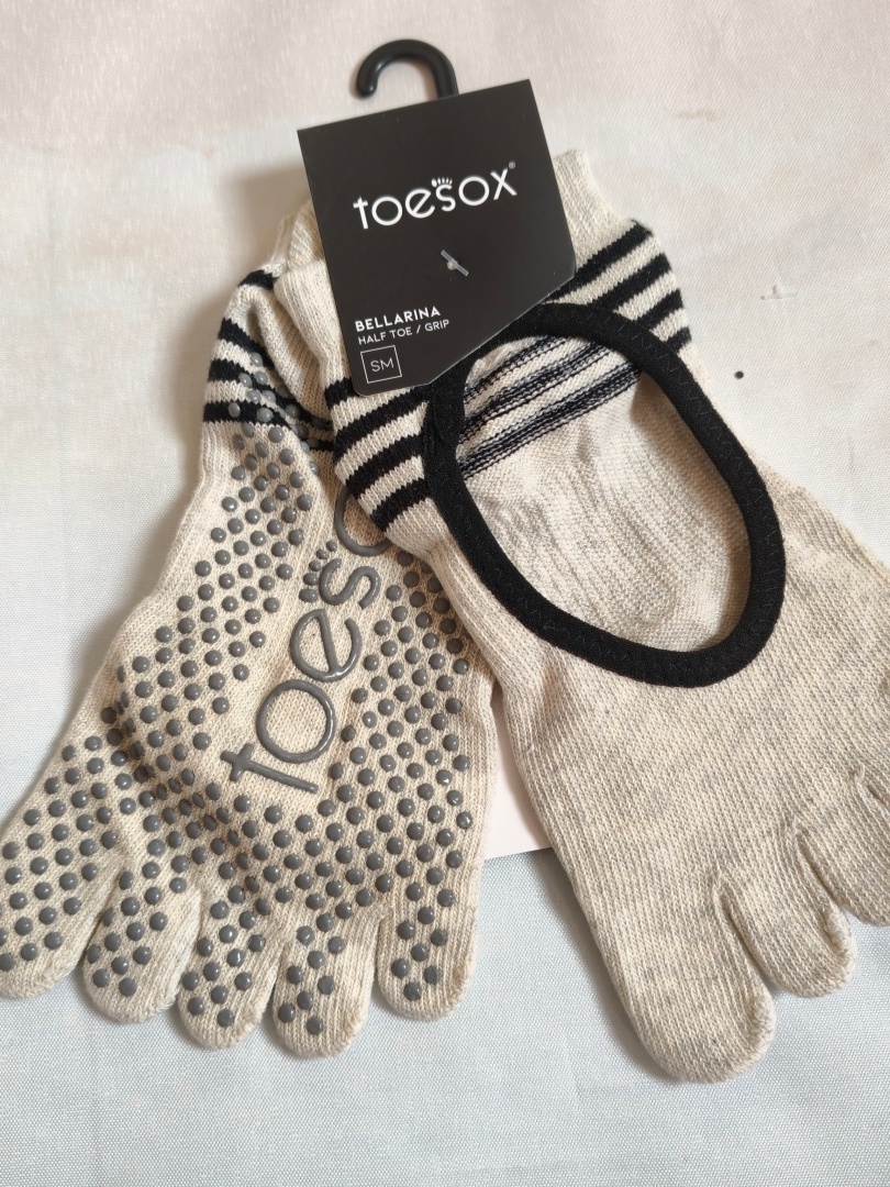 Toesox Yoga Five-Toe Socks Men - Medias Para Pilates Y Yoga recension och pris